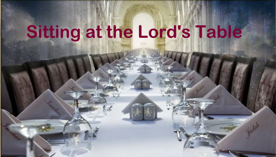Sitting At The Lord's Table
