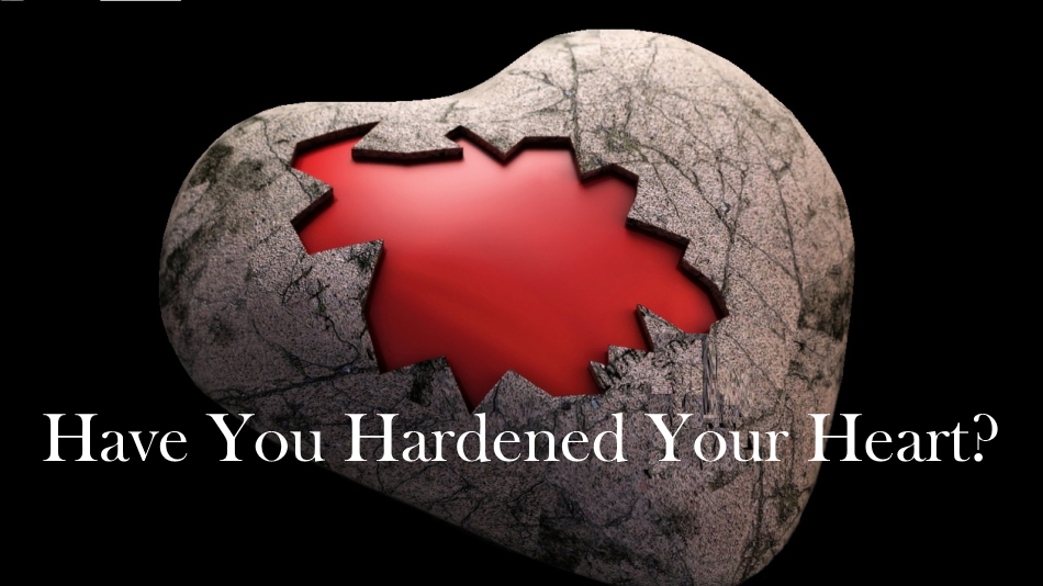 Have You Hardened Your Heart?