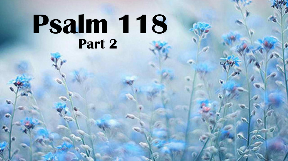 Psalm 118 - Part 2