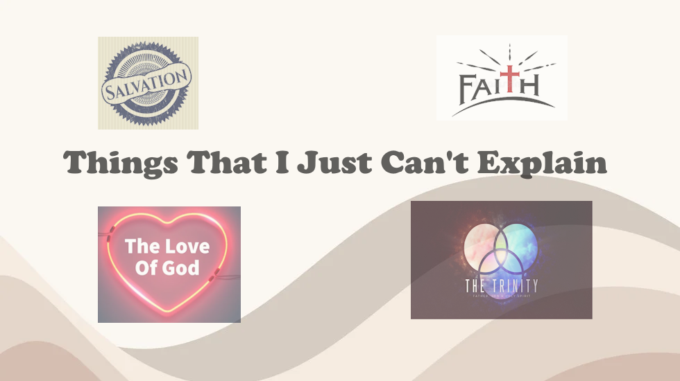 Things That I Just Can't Explain
