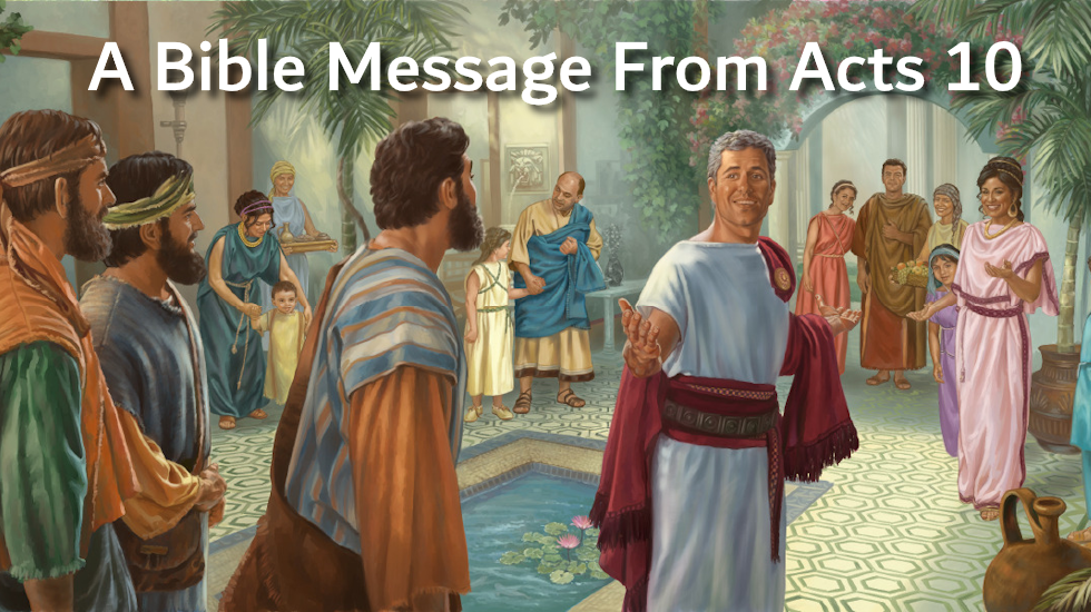 A Bible Message from Acts 10