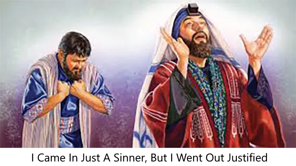 I Came In Just A Sinner, But I Went Out Justified